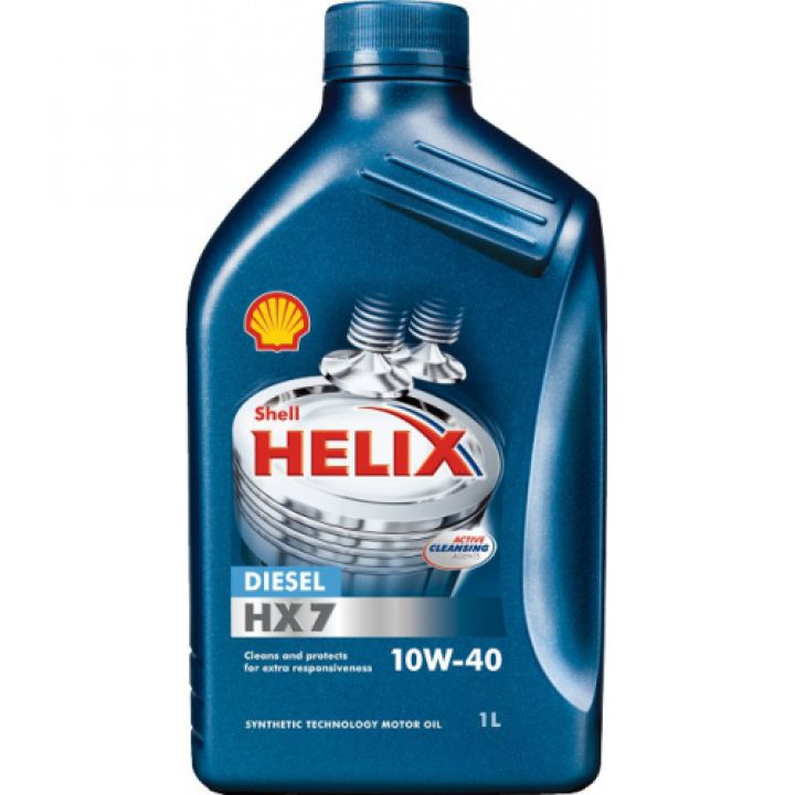Моторне масло Shell Helix HX7 Diesel 10W-40 1 літр