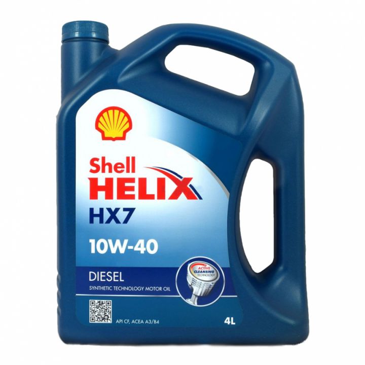 Моторне масло Shell Helix HX7 Diesel 10W-40 4 літри