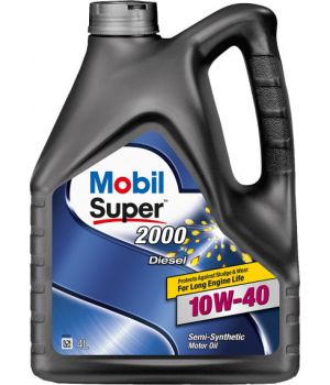 Моторное масло Mobil Super 2000 X1 Diesel 10W-40 4 литра