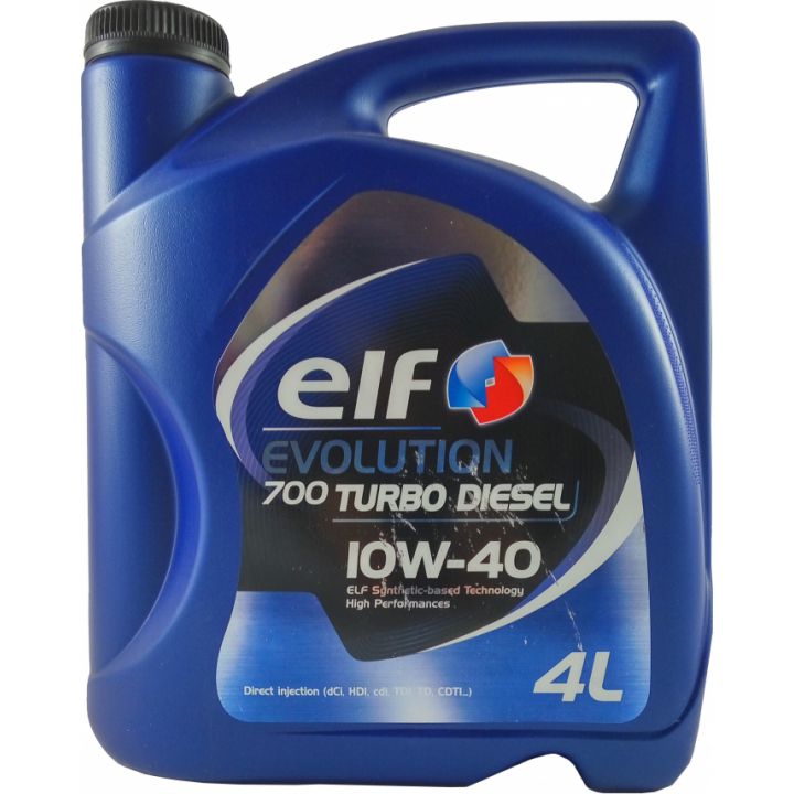 Моторне масло Elf Evolution 700 Turbo Diesel 10W-40 4 літри