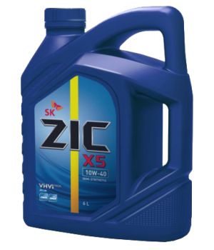 Моторне масло Zic X5 10W-40 6 літрів