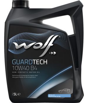 Моторне масло Wolf Guardtech B4 10W-40 5 літрів