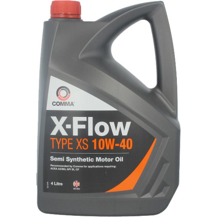 Моторне масло Comma X-Flow Type XS 10W-40 4 літри