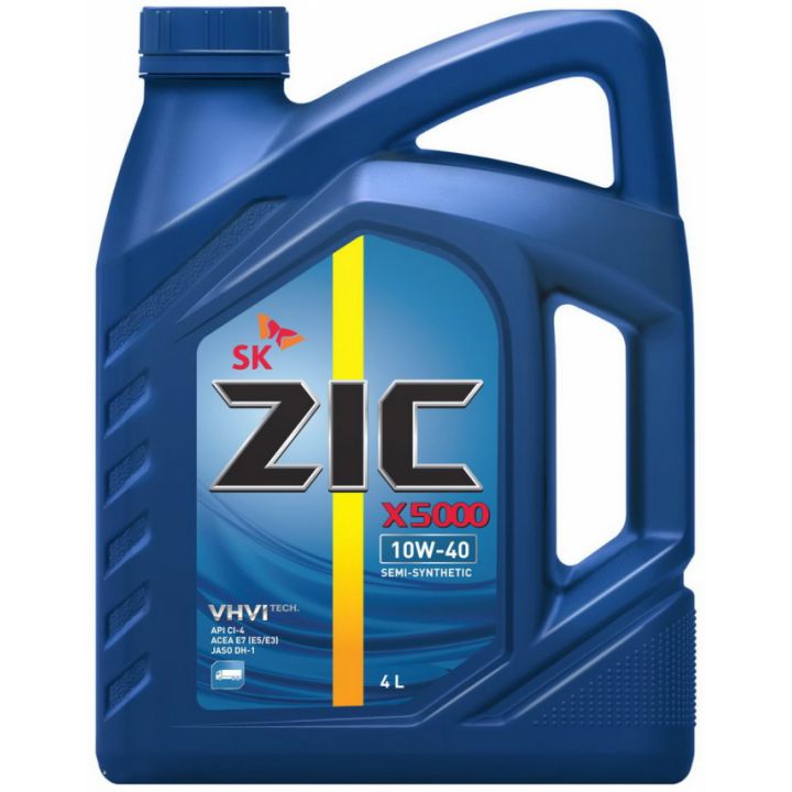 Моторне масло Zic X5000 10W-40 4 літри
