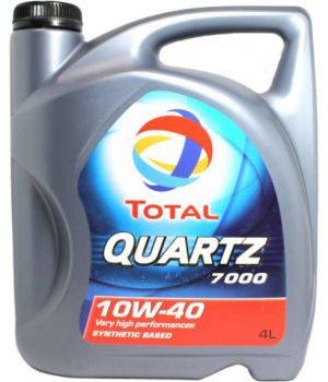 Моторне масло Total Quartz 7000 10W-40 4 літри