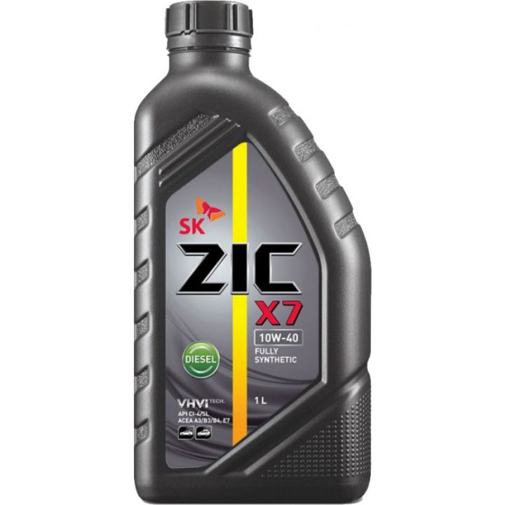 Моторне масло Zic X7 Diesel 10W-40 1 літр