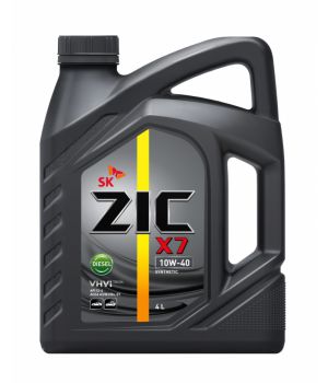 Моторне масло Zic X7 Diesel 10W-40 4 літри