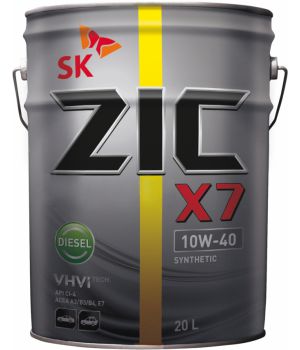 Моторне масло Zic X7 Diesel 10W-40 20 літрів