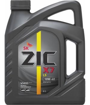 Моторне масло Zic X7 LS 10W-40 4 літри