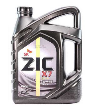 Моторне масло Zic X7 LS 10W-40 6 літрів